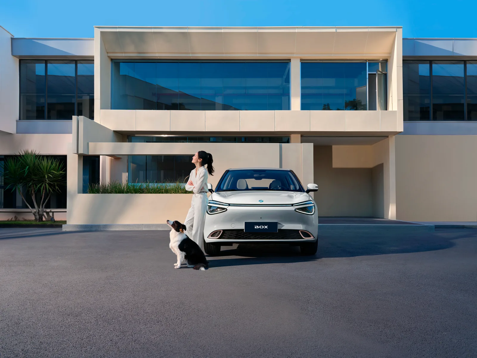 Dongfeng BOX en contexto urbano